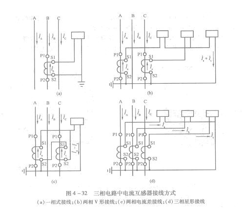 電流互感器接線方式_知道